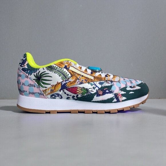 DS New Reebok Classic Leather Jurassic Park Ian Malcom 2021 Size 9 Authentic main image 7